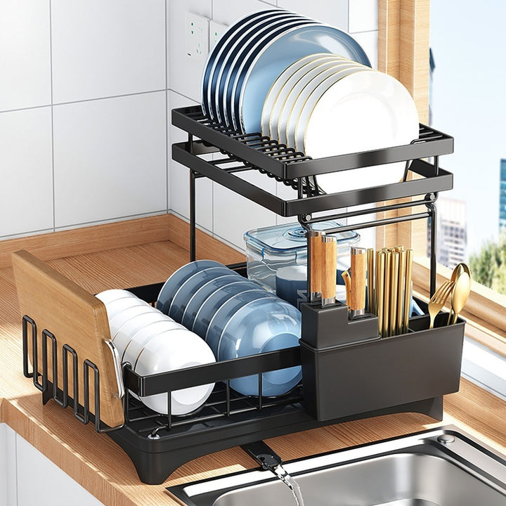 Kitchen Draining Rack Tableware