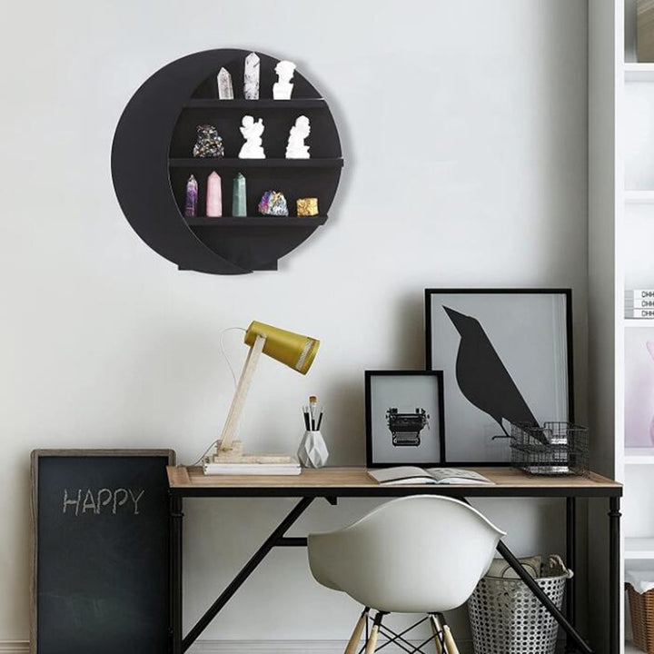 Wall Moon Storage Rack Kitchen Hygiene