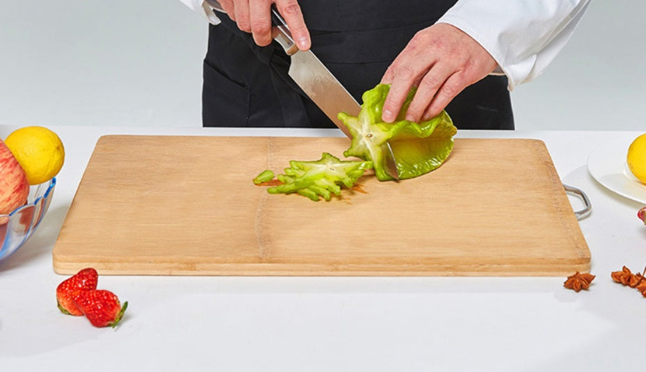 Whole bamboo cutting board