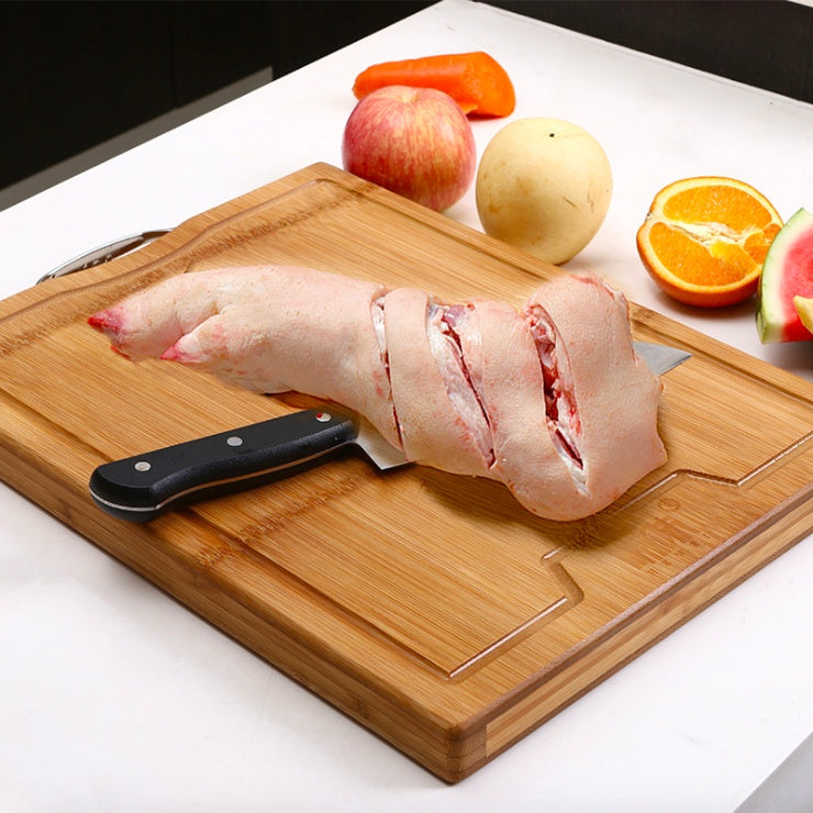 Whole bamboo cutting board