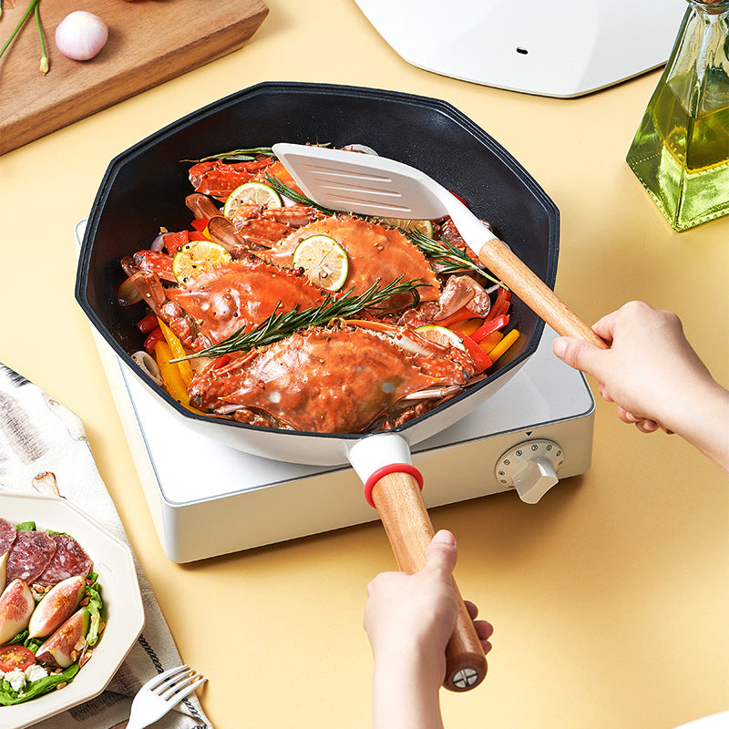 Household Maifan Stone Non-stick Frying Pan