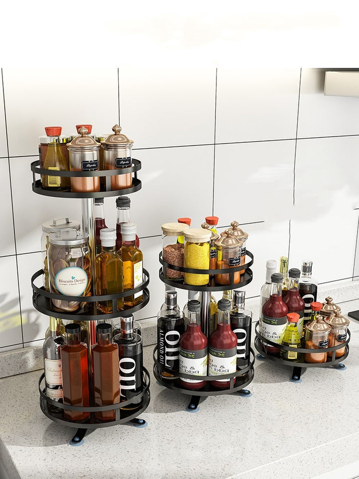 Kitchen Seasoning Soy Sauce Bottle Rack