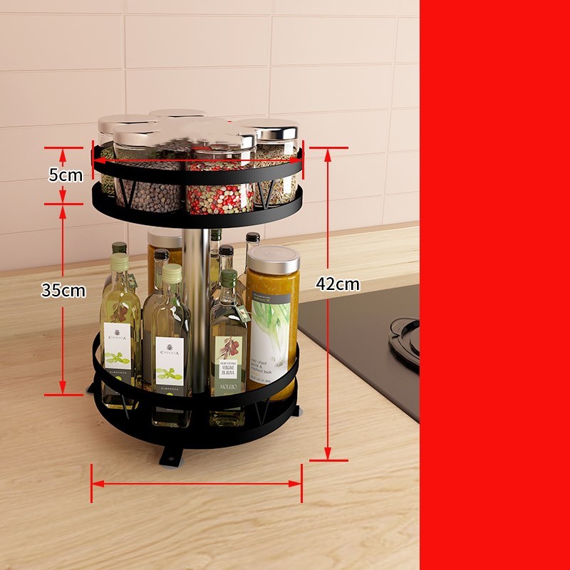 Kitchen Seasoning Soy Sauce Bottle Rack