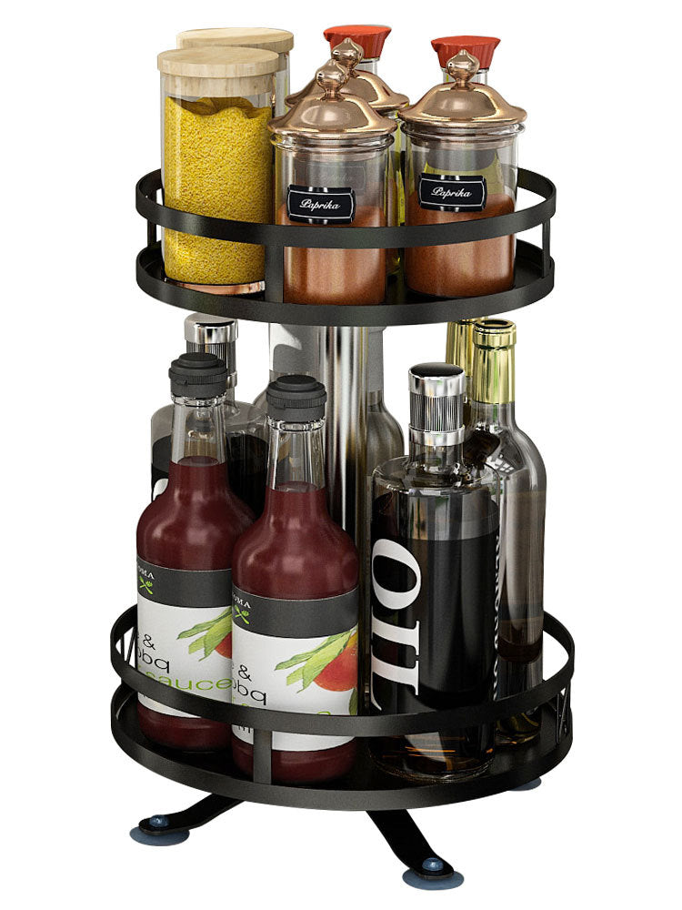 Kitchen Seasoning Soy Sauce Bottle Rack