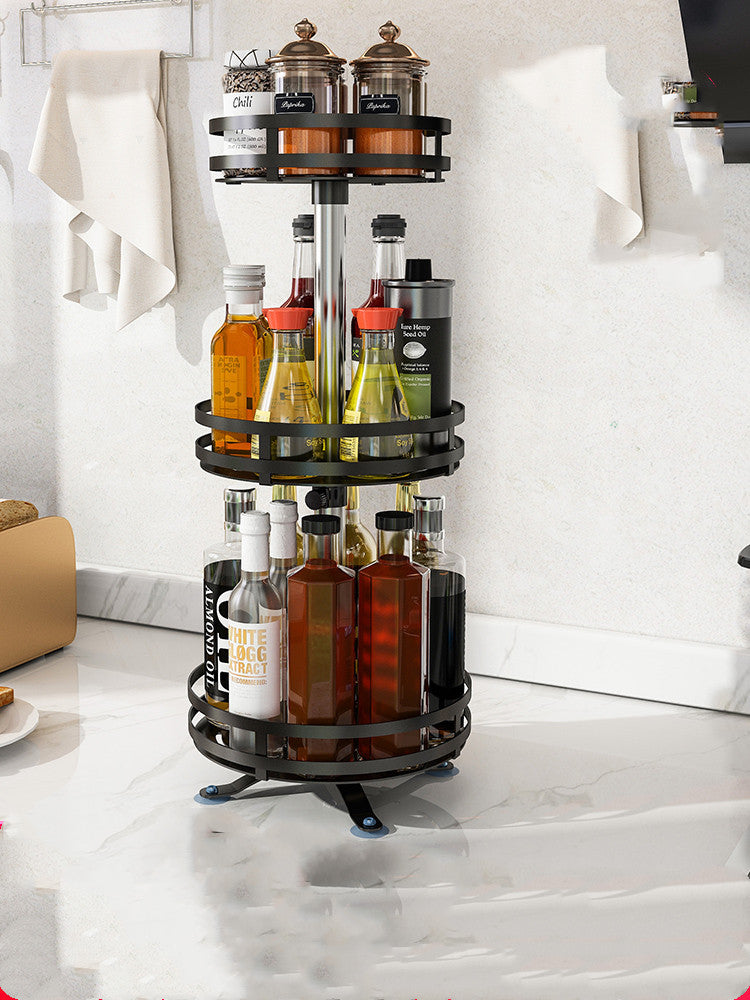 Kitchen Seasoning Soy Sauce Bottle Rack