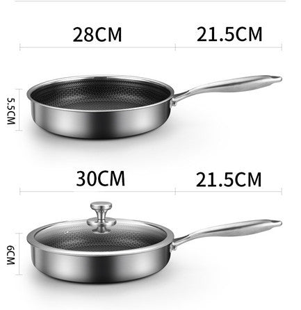 Stainless Steel Frying Pan