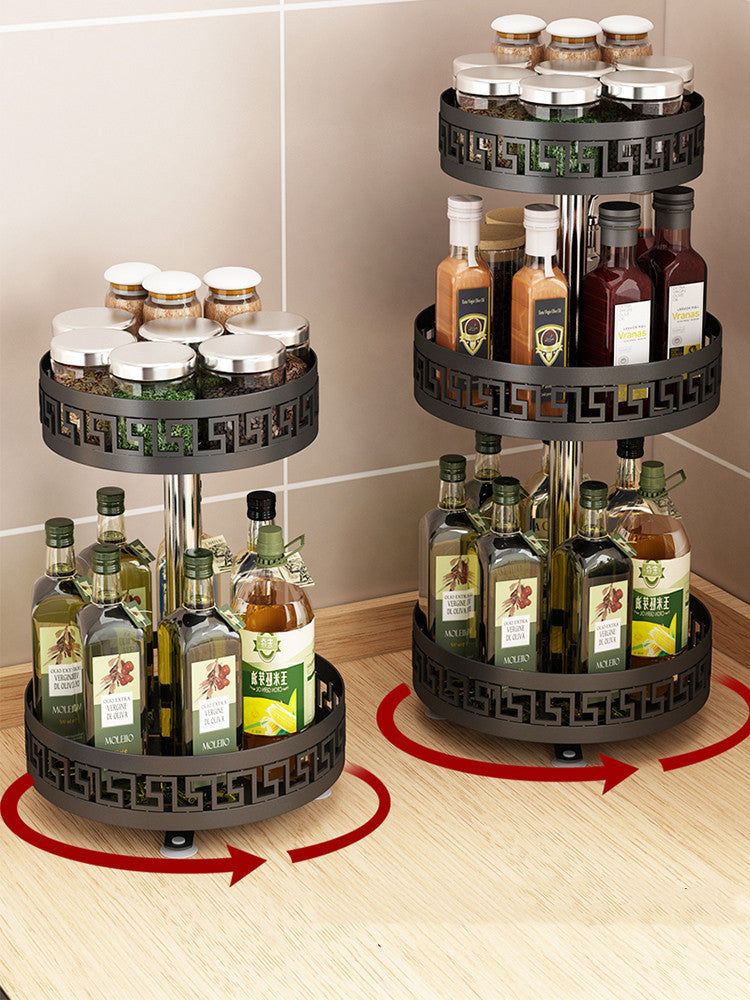 Kitchen Seasoning Soy Sauce Bottle Rack