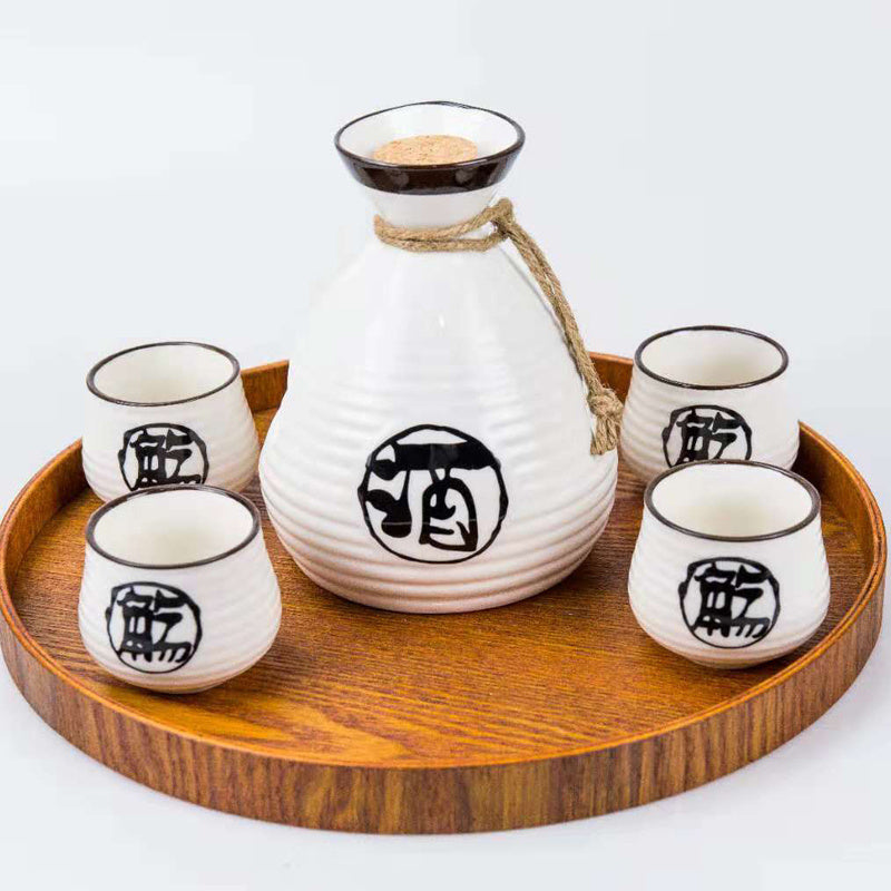 Wineware Ceramic Wine Glass Set