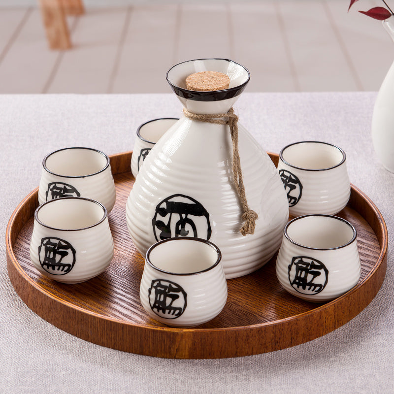Wineware Ceramic Wine Glass Set