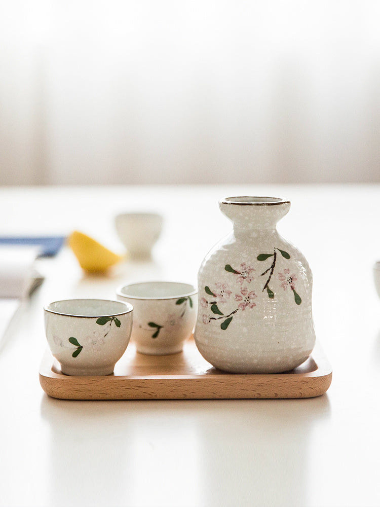 Wine Glass Set Household Ceramic