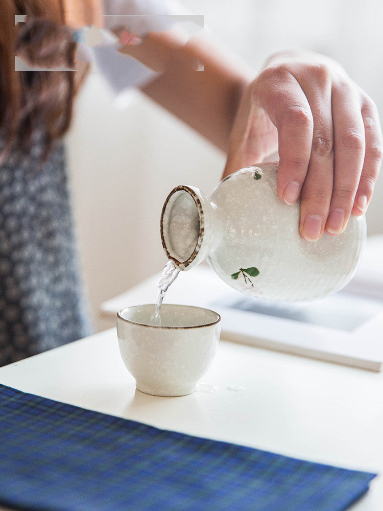 Wine Glass Set Household Ceramic