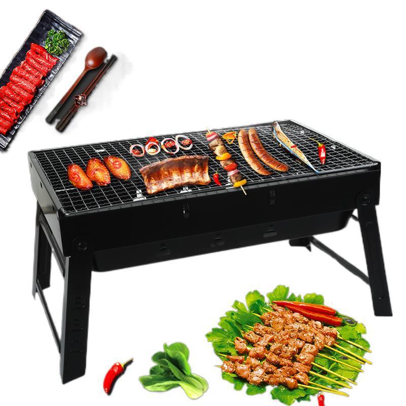 Stainless Steel Folding Barbecue Grill