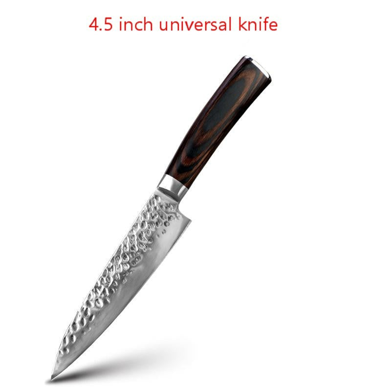Stainless steel kitchen knives with knife set