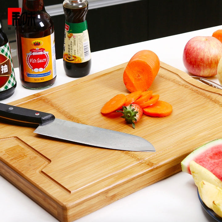 Whole bamboo cutting board