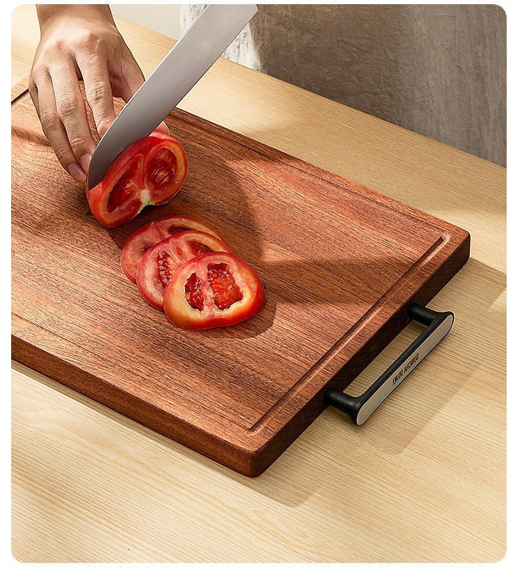 Ebony Cutting Board Solid Wood
