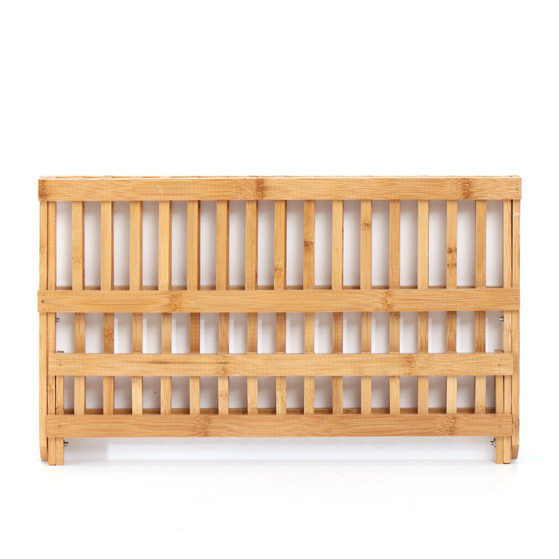 Kitchen Double Bamboo Ventilation Rack