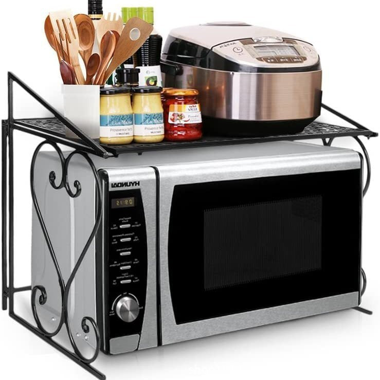 Microwave Oven Storage Kitchen Rack