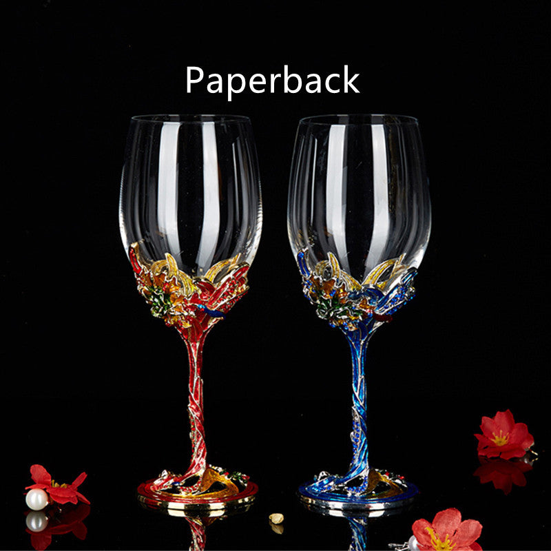 Creative Retro Home Luxury Red Wine Glass Set