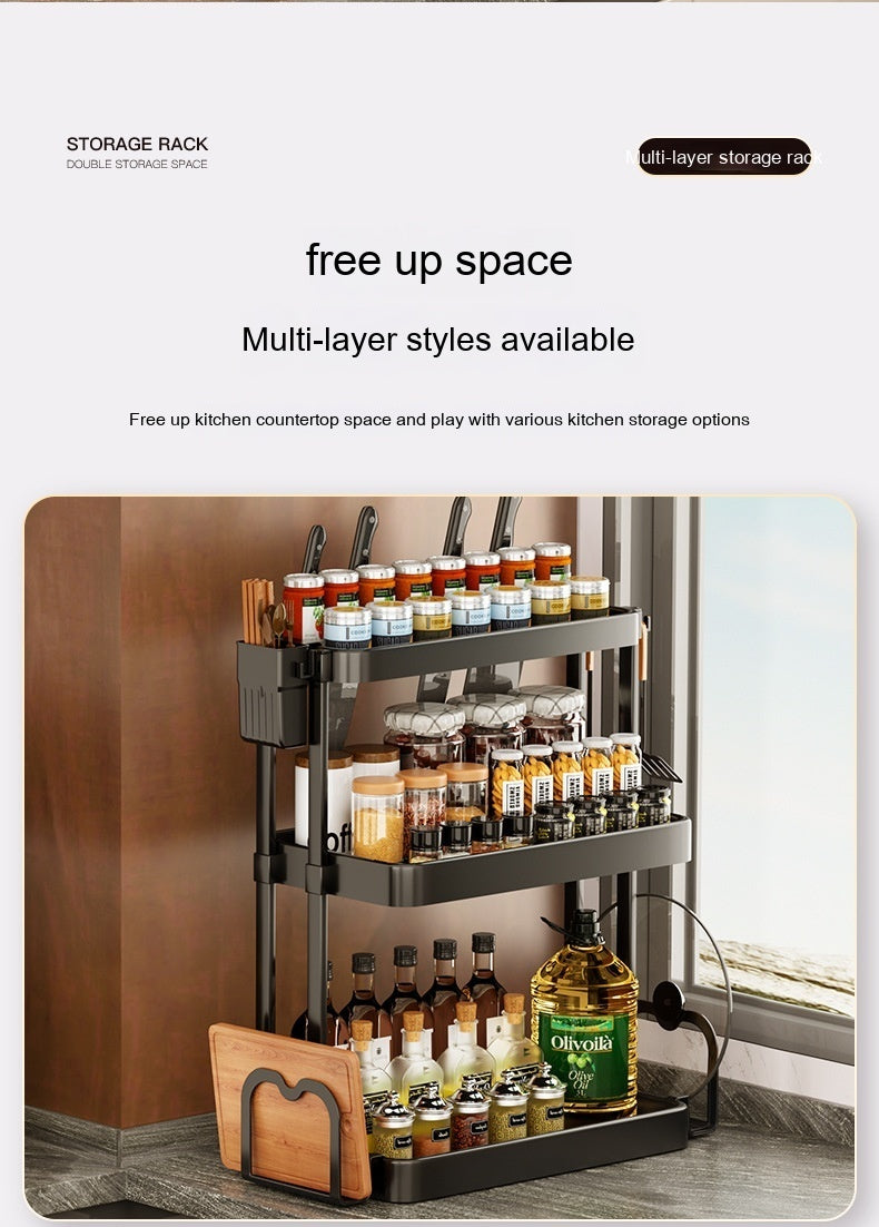 Kitchen Rack For Seasoning Multi-layer
