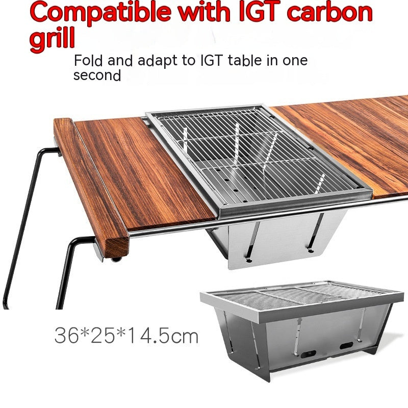 Outdoor Folding BBQ Grill Small Size