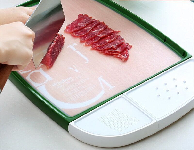 Plastic Whole Wood Kitchen Chopping Board