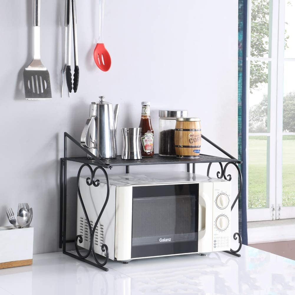 Microwave Oven Storage Kitchen Rack