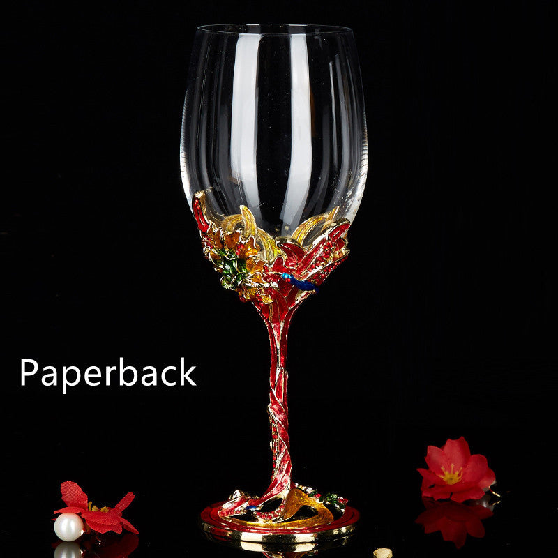 Creative Retro Home Luxury Red Wine Glass Set