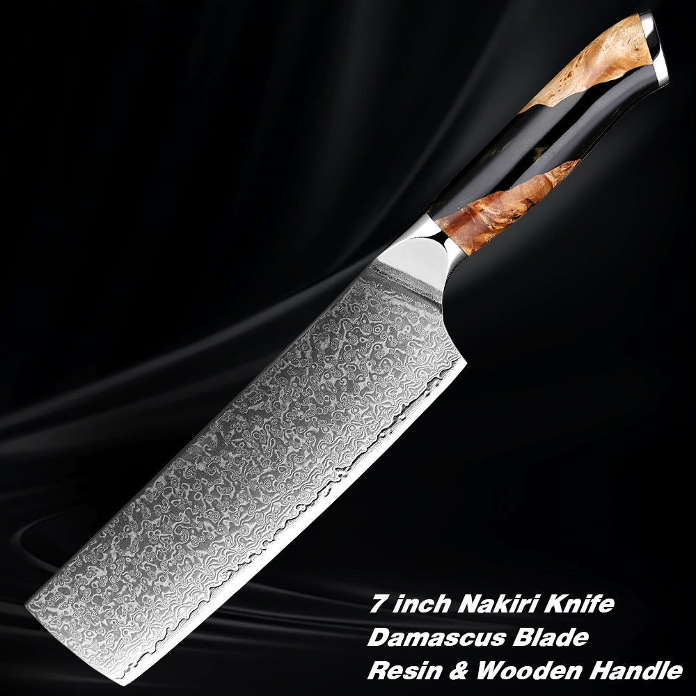 Damascus Steel Chef Kitchen Professional Knives