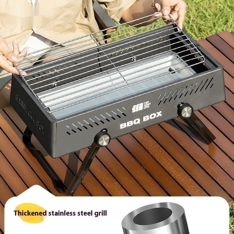 Household Stainless Steel Outdoor Barbecue Grill