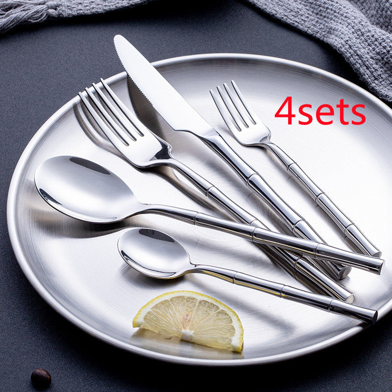 Golden Western Steak Cutlery Set Spoon