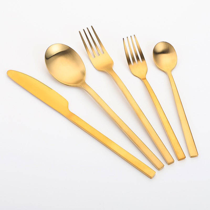 Stainless Steel Cutlery Set Matte Cutlery