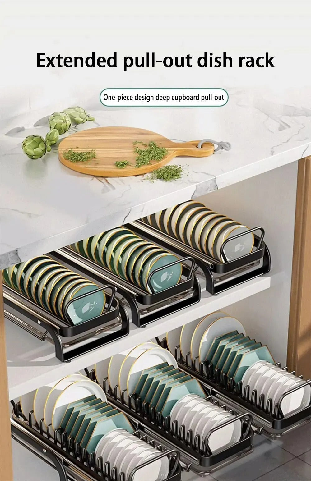 Multi-functional Kitchen Storage Rack