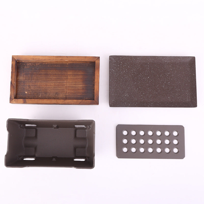 Home Fashion Personality Square Barbecue Grill