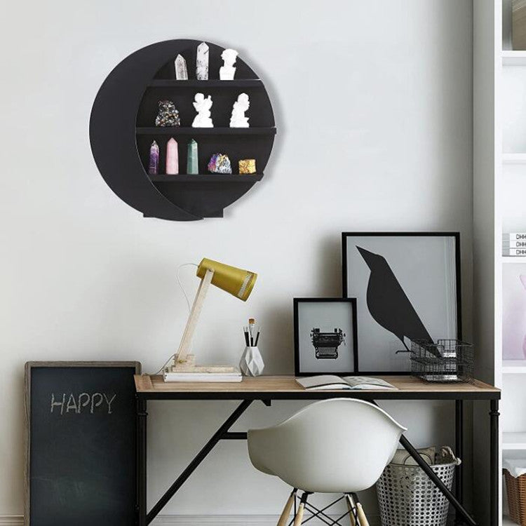 Wall Moon Storage Rack Kitchen Hygiene