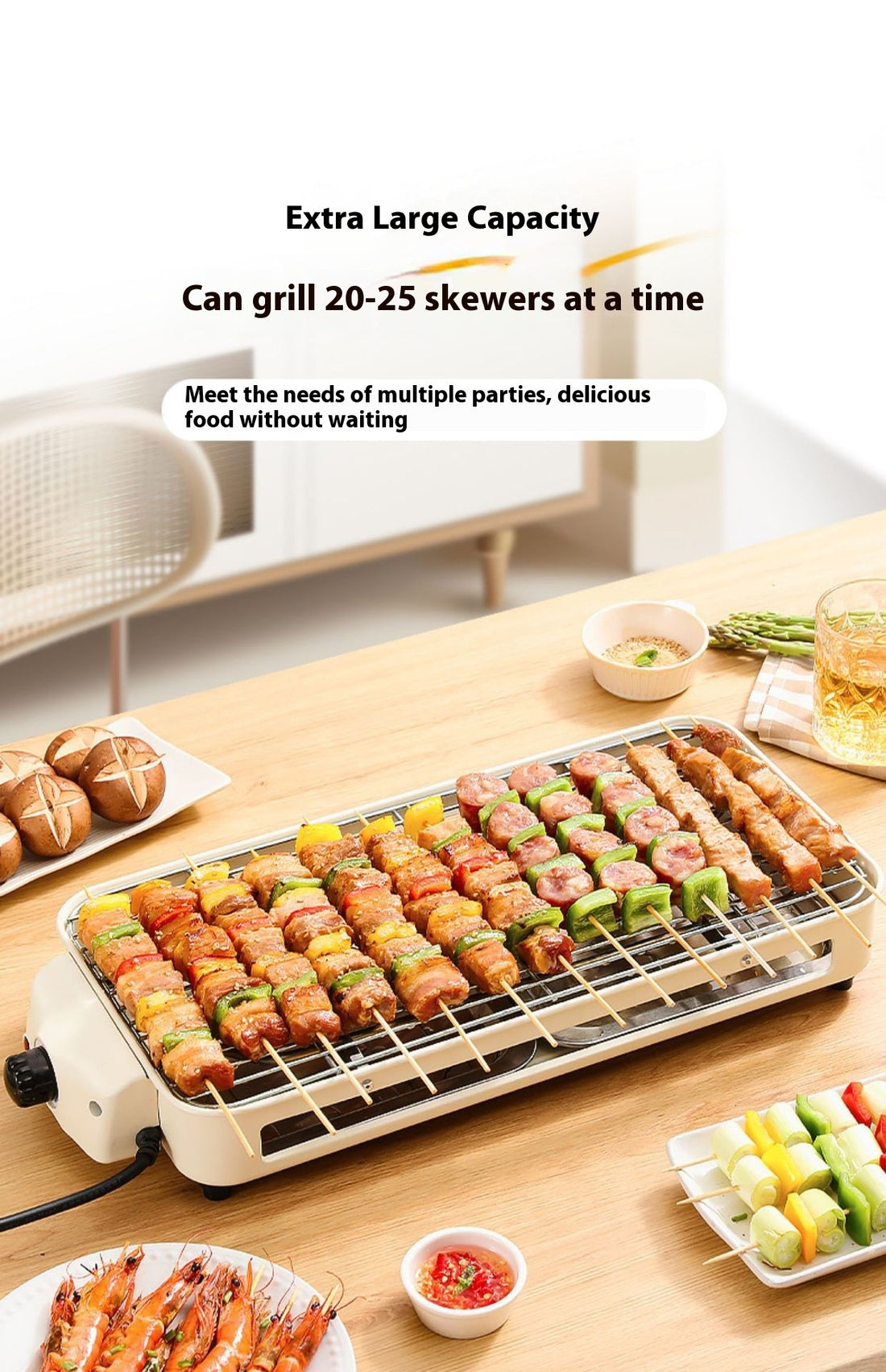 Household Smoke-free Barbecue Grill