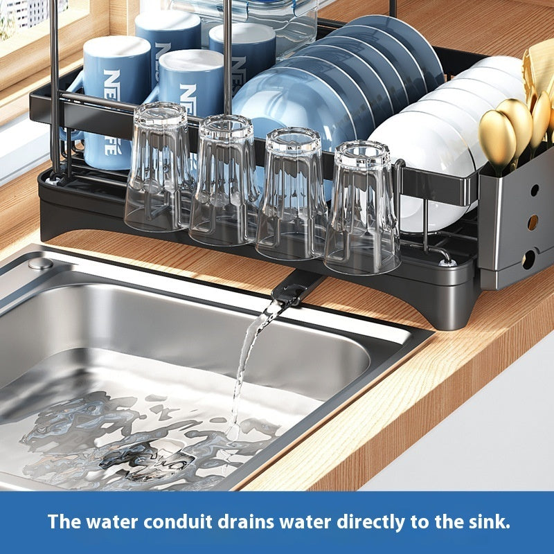 Kitchen Draining Rack Tableware