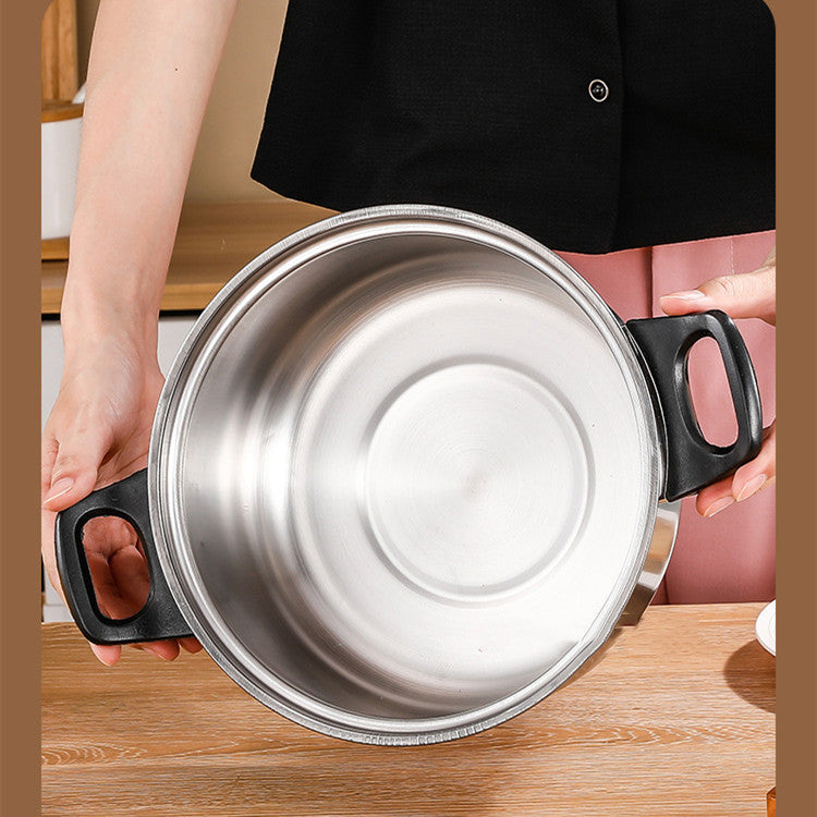 Stainless Steel Pot Frying Pan With Kettle
