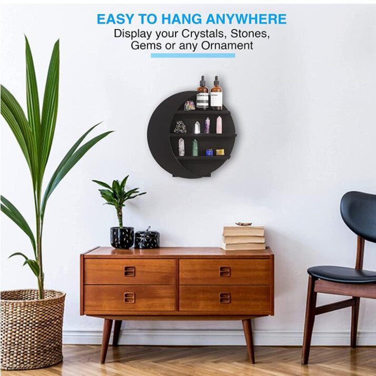 Wall Moon Storage Rack Kitchen Hygiene