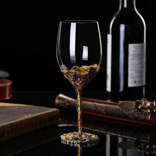 Crystal Red Wine Glass Set Household