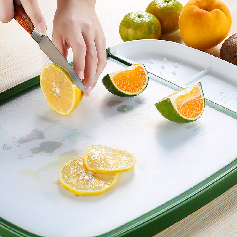 Plastic Whole Wood Kitchen Chopping Board