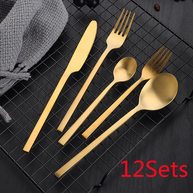 Stainless Steel Cutlery Set Matte Cutlery