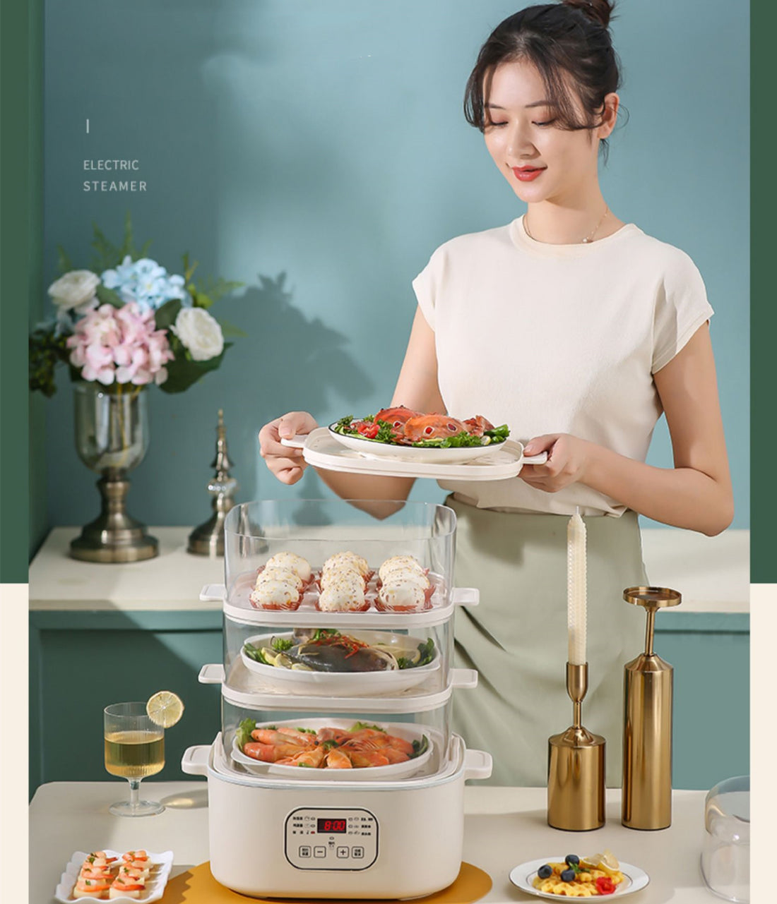 Multifunctional Electric Heating Pot