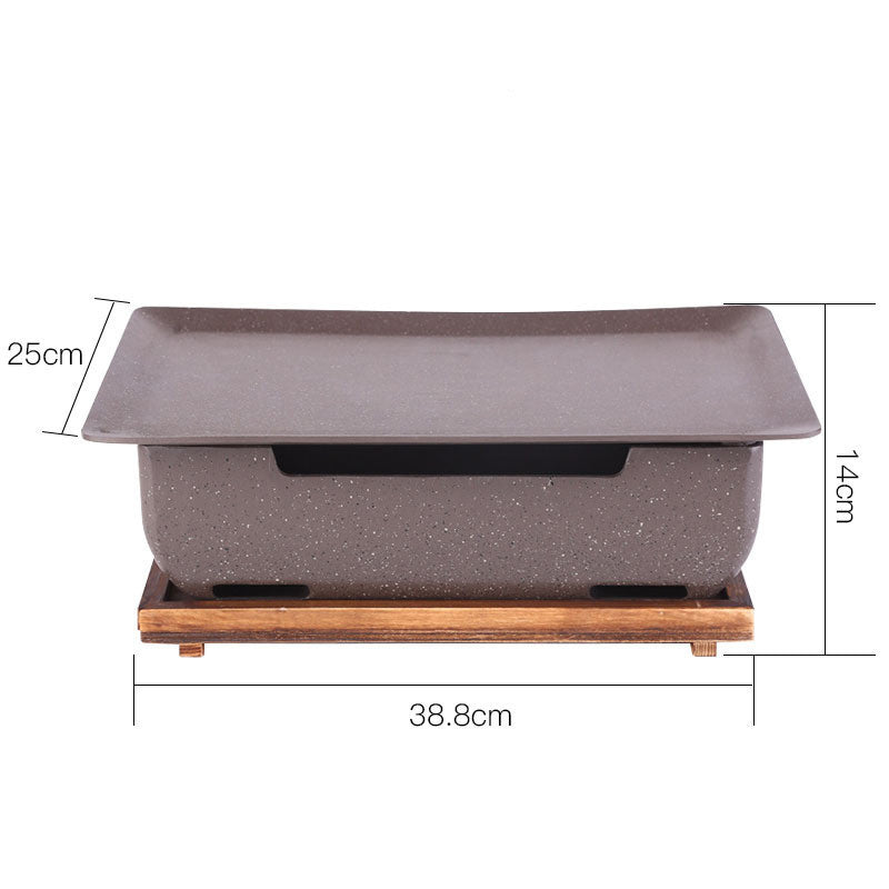 Home Fashion Personality Square Barbecue Grill