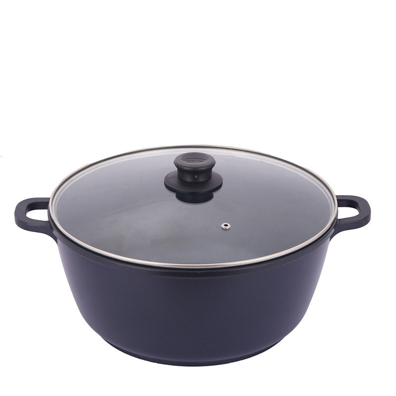Aluminum Household Cookware Binaural Stainless Steel